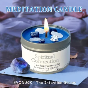 Sacred Meditation Manifestation Candle| -Spiritual Gifts for Women, Scented Candle,Christmas,halloween, Birthday Gift for Women