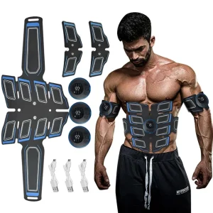USB Rechargeable Abdominal Muscle Trainer-Massager