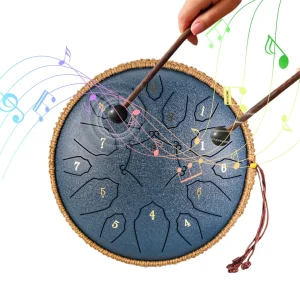 12 Inch Large Ethereal Drum with Handbag Drumsticks Yoga Meditation Sound